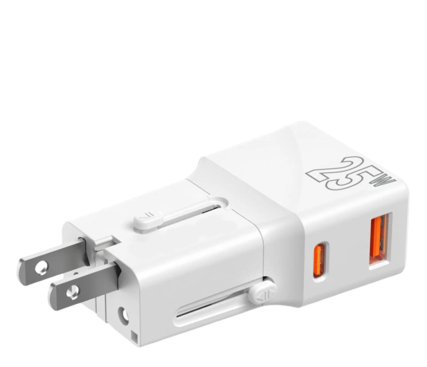 Mobile Origin Travel adapter 25W EU/US/UK/AU white - 1275921 - zdjęcie 2
